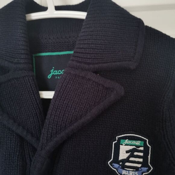 Jacadi knit cardigan size 12 m - Picture 3 of 5